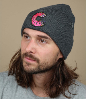 gorro donut gris Los Munchos Beanie grey